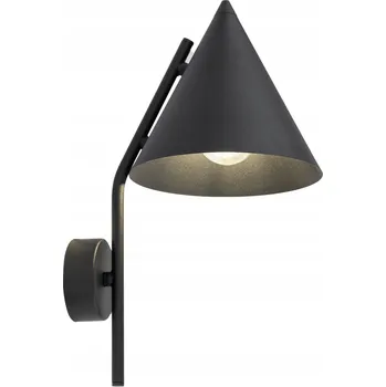 Nástěnné svítidlo Černé kovové industriální nástěnné svítidlo do ložnice CONO 10041 TK Lighting