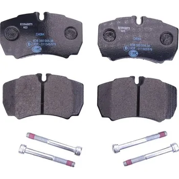 Brzdová destička Sada brzdových destiček, kotoučová brzda HELLA PAGID 8DB 355 005-381