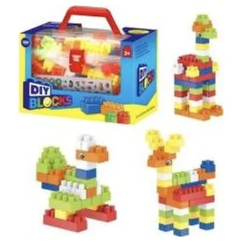 Klocki konstrukcyjne w walizce 140el