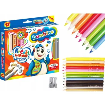 Pastelka Pastelky Bambino 12 ks trojhranné