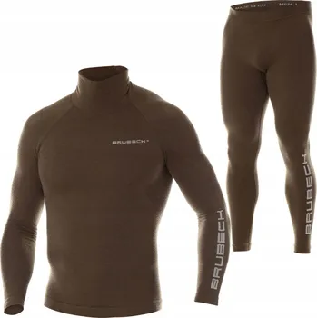 BRUBECK TERMOAKTIVNÍ PRÁDLO PÁNSKÝ SET RANGER WOOL MERINO VLNA | XL