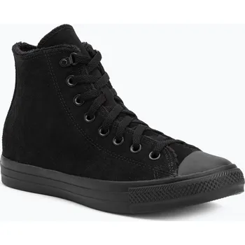 Pánská obuv Tenisky Converse Chuck Taylor All Star Hi Suede Faux Fur black