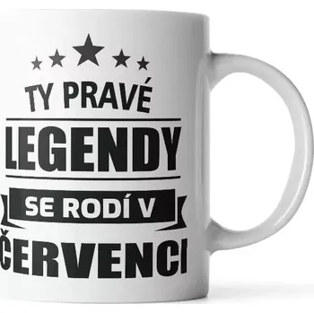 Sablio Hrnek Ty pravé legendy se rodí v červenci - 890 ml - XXL
