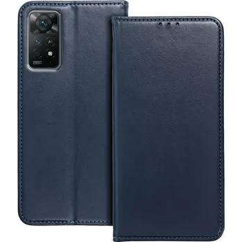 Pouzdro na mobilní telefon flipové pouzdro Smart Magneto pro Xiaomi Redmi 15c, modrá