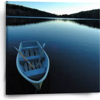Obraz Sablio Obraz Loďka na jezeře - 50x50 cm