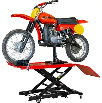 zvedák BIKETEC dílna hydraulický zvedák/zdvihák plošinový 1350mm X 500mm do 360KG MOTO - zvedání MAX 780mm (BIKETEC dílna hydraulický zvedák/zdvihák plošinový 1350mm X 500mm do 360KG MOTO - zvedání MAX 780mm)