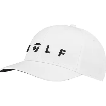Čepice TaylorMade Lifestyle Golf Logo pánská kšiltovka, bílá