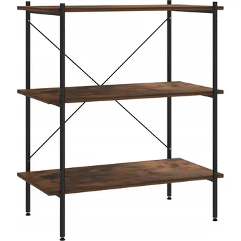 regál Regál VidaXL 80 cm x 92 cm x 40 cm černý