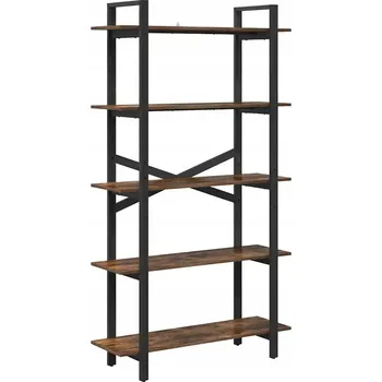 Knihovna VidaXL Knihovna, dub kouřový, 100 x 33,5 x 178 cm