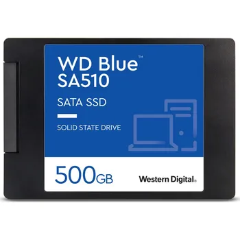 SSD disk WD Blue SA510 SATA 500 GB SSD WDBB8H5000ANC-WRSN