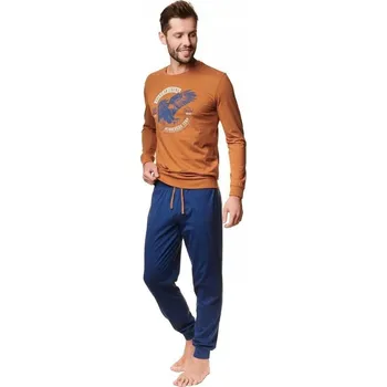 Pánské pyžamo Pyžamo s dlouhým rukávem HENDERSON 39252-18X ATLAS, XXL