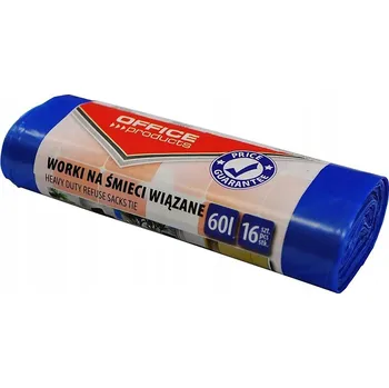 Pytle na odpadky Svázané pytle na odpadky 60L 1 6 Ks