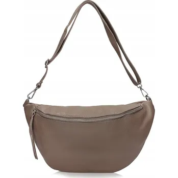 Kabelka Toscanio ledvinka přes rameno F47 béžová