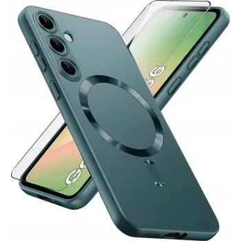 Pouzdro na mobilní telefon Zadní Kryt Erbord pro Samsung Galaxy A56 zelený