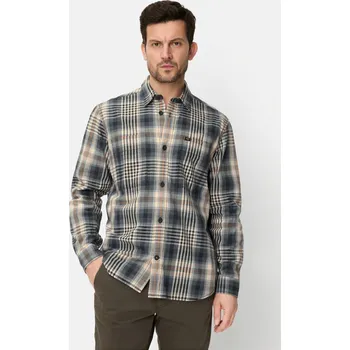 Pánská košile KOŠILE CAMEL ACTIVE LONGSLEEVE SHIRT ASPHALT