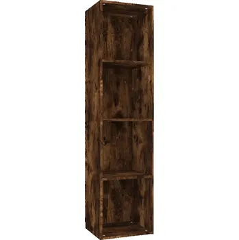 Knihovna Dřevěná police VidaXL 36 x 30 cm dub divoký