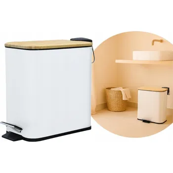 Odpadkový koš Odpadkový koš Galicja Verto 5 l béžový, bílý