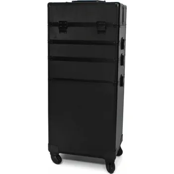 Kosmetický kufr CA40 Kosmetický kufřík na kolečkách 4v1 93cm černá