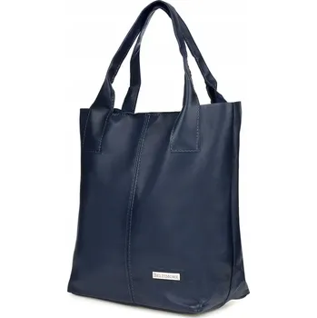 Kabelka Beltimore kabelka z pravé kůže modrá