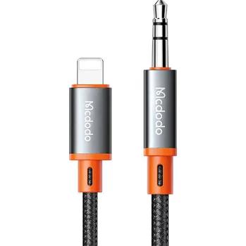 Audio kabel Kabel Mcdodo CA-0890 Lightning na 3,5 mm AUX mini jack, 1,8 m (černý)