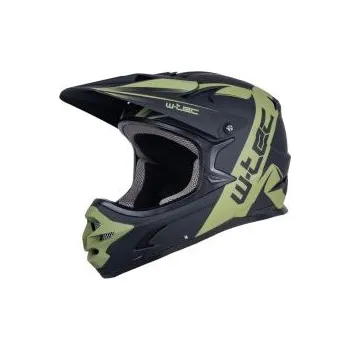 Cyklistická přilba Downhill přilba W-TEC Richpike - Moss Forest, M(57-58)