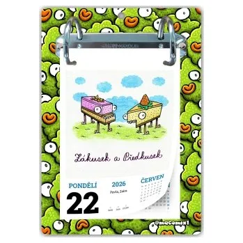 Kalendář SPEKTRUM GRAFIK Denní trhací COMIX kalendář (A6) NKT-22 2022