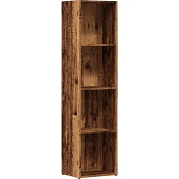 Knihovna Regál VidaXL 30 x 143 x 36 cm, provedení dub antik