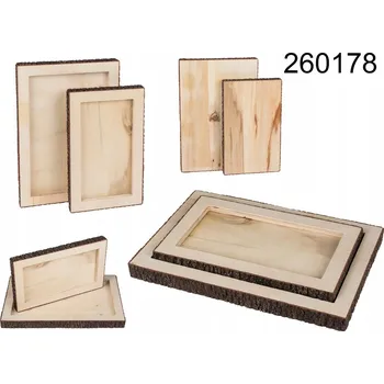 Obraz Dřevěné tácy/podložky s kůrou