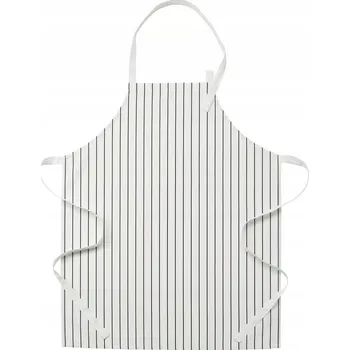 Kuchyňská zástěra IKEA RINNIG Kuchyňská zástěra, bílý vzor, 69x85 cm