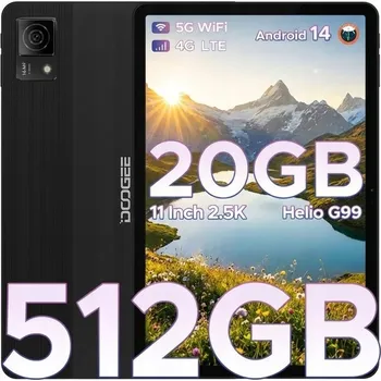 Mobilní telefon Dárek Tablet DOOGEE T40 11"IPS 20 GB / 512 GB 8580mAh 2.5K Android 14 SIM