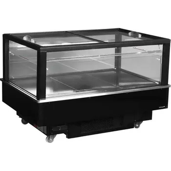 TEFCOLD Kombinovaná chladicí/mrazicí vitrína samoobslužná, ventilovaná | EIB-D1015-B1