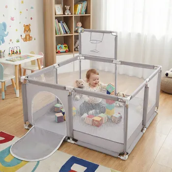 Dětská ohrádka Ohrádka Selonis dětská ohrádka dětské hřiště suchý bazén 125 x 125 cm