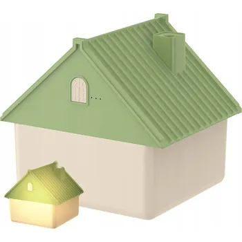 Zvlhčovač vzduchu ZVLHČOVAČ VZDUCHU DIFUZÉR AROMATERAPIE IONIZÁTOR DOMEČEK USB VELKÝ 1L