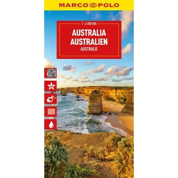 MARCO POLO Reisekarte Australien 1:4 Mio.