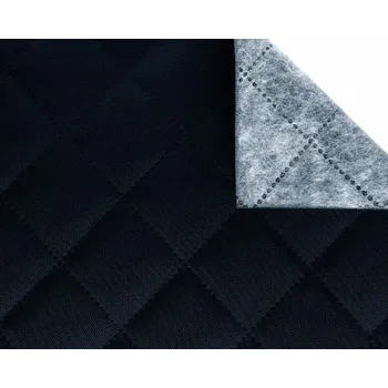 Prošev tmavě modrý, vzor káro 5x5cm, metráž, látka
