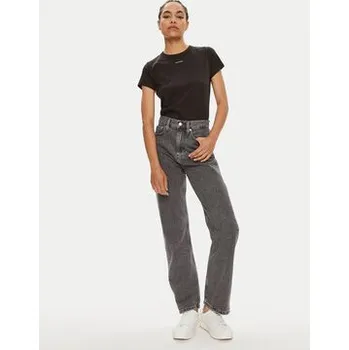 Pánské oblečení Calvin Klein Jeans Jeansy J20J223657 Šedá Straight Fit 25_30