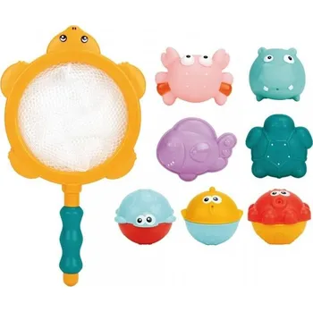Hračka do vody Huanger sada hraček do vany síťka+zvířátka