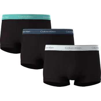 Pánské oblečení Pánské boxerky CALVIN KLEIN-3 PACK-RELAXED FIT TRUNK 3PK Černá XL