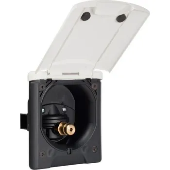 Příslušenství ke karavanu Externí dvířka GOK pro připojení tlakové vody barva bílá