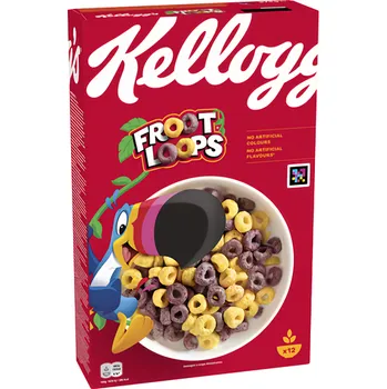 Kellogg's Froot Loops cereálie 375g