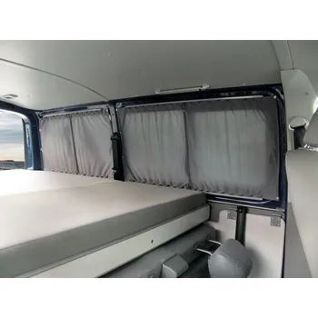 Příslušenství ke karavanu Neprůhledné zadní závěsy Carbest pro vozy MB Vito varianta Pravostranné řízení s vnitřním obložením