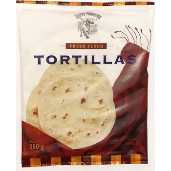 Potravina Tortilla flour 20cm / 8 ks retail