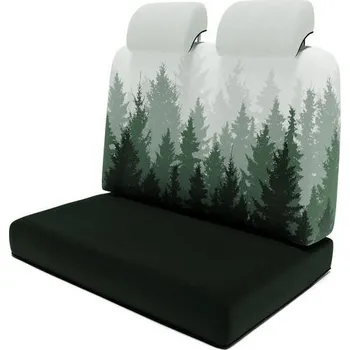 Příslušenství ke karavanu Potahy zadních lavic DriveDressy - Magic Forest varianta Mercedes Polo