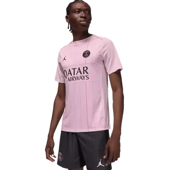 Pánský předzápasový dres Nike PSG x Jordan 25/26 Academy Pro růžový