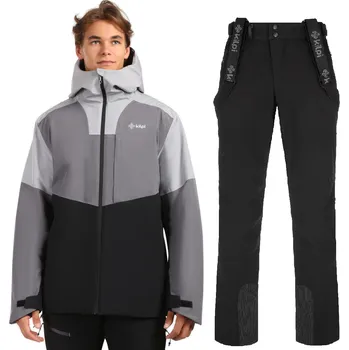 Pánský lyžařský komplet Killyan BLK XL + Rhea BLK XL