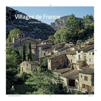 Kalendář Calendrier Villages de France 2026 (FR)