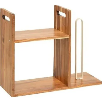 Utěrka Dřevěná kuchyňská polička na papírové utěrky 5five simply smart akácie 41 cm
