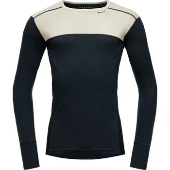 Devold Lauparen Merino 190 Shirt Man Velikost: L / Barva: RAW WHITE/INK/BLACK