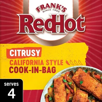 Koření Frank's RedHot California Style kořenící směs s příchutí citronu, pepře a sojové omáčky 25 g