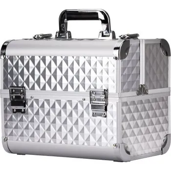 Kufr Diamant 3D Stříbrný